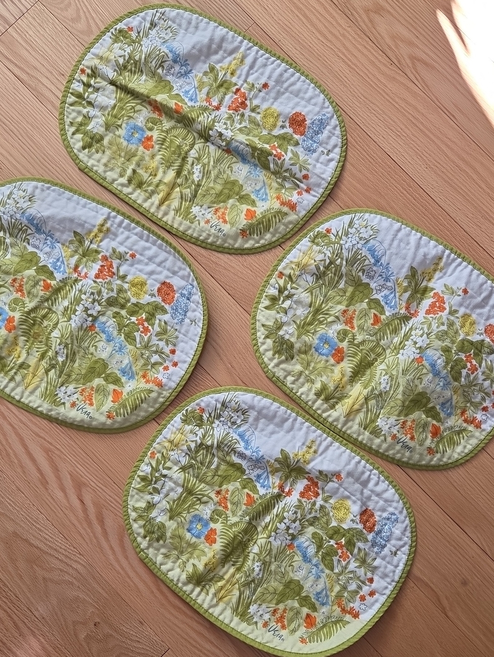 80's Cotton Placemats